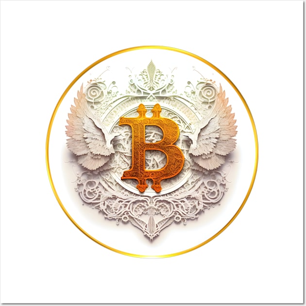 Bitcoin Four by Patrick Hager Wall Art by allumfunkelnd by Patrick Hager